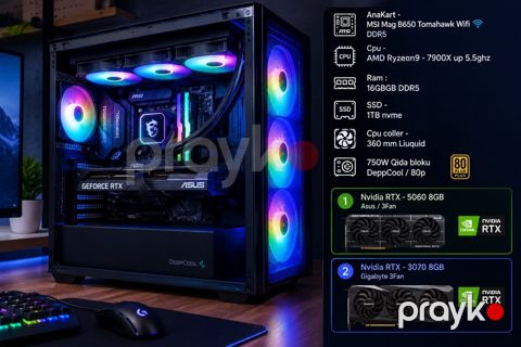 Masaüstü kompüter / Ryzen 7900X — Bakı