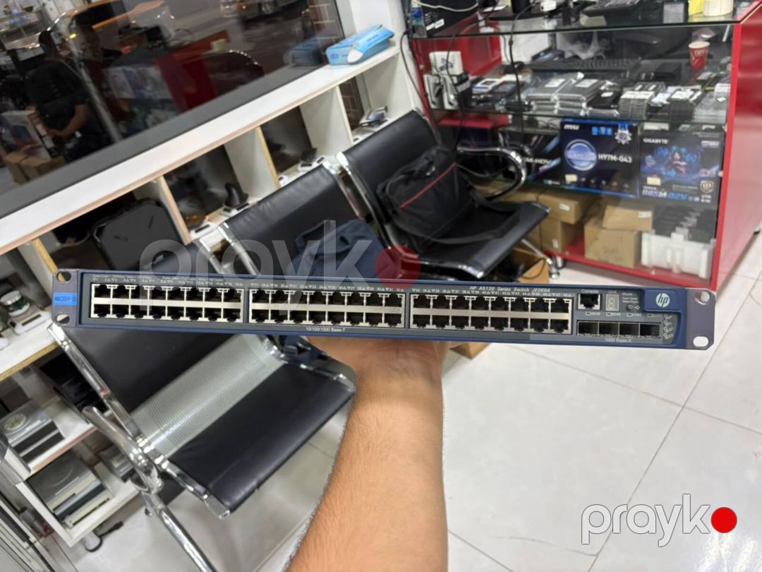 Gigabit Switch HP A5120-48G EI — Şəbəkə və server avadanlığı, Bakı (3)