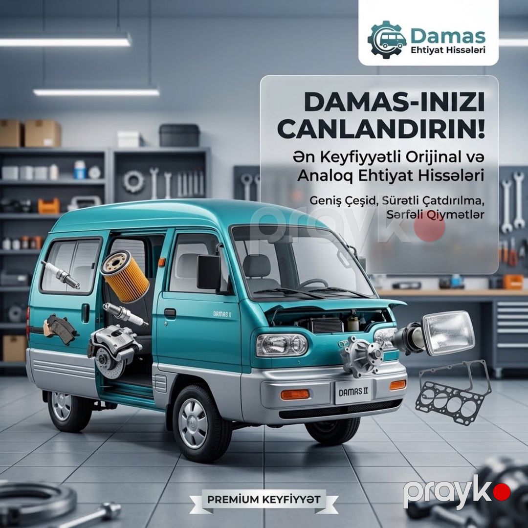 Daewoo Damas ehtiyat hissələri — Ehtiyat hissələri və aksesuarlar, Bakı