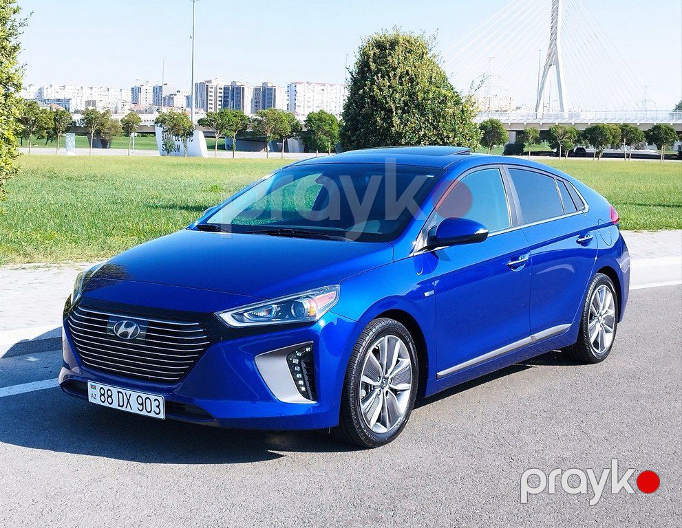 Hyundai Ionıq, 1.6 L, 1.56 kWh, 2018 il, 76 000 km — Avtomobillər, Bakı (7)
