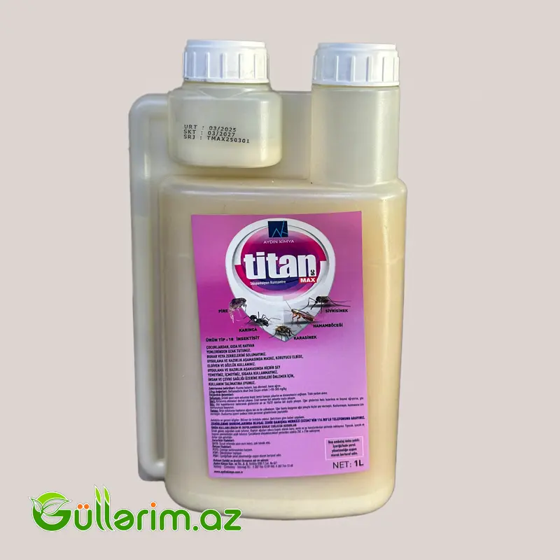 Titan Max – Güclü Təsirli Həşərat Öldürücü — Mallar