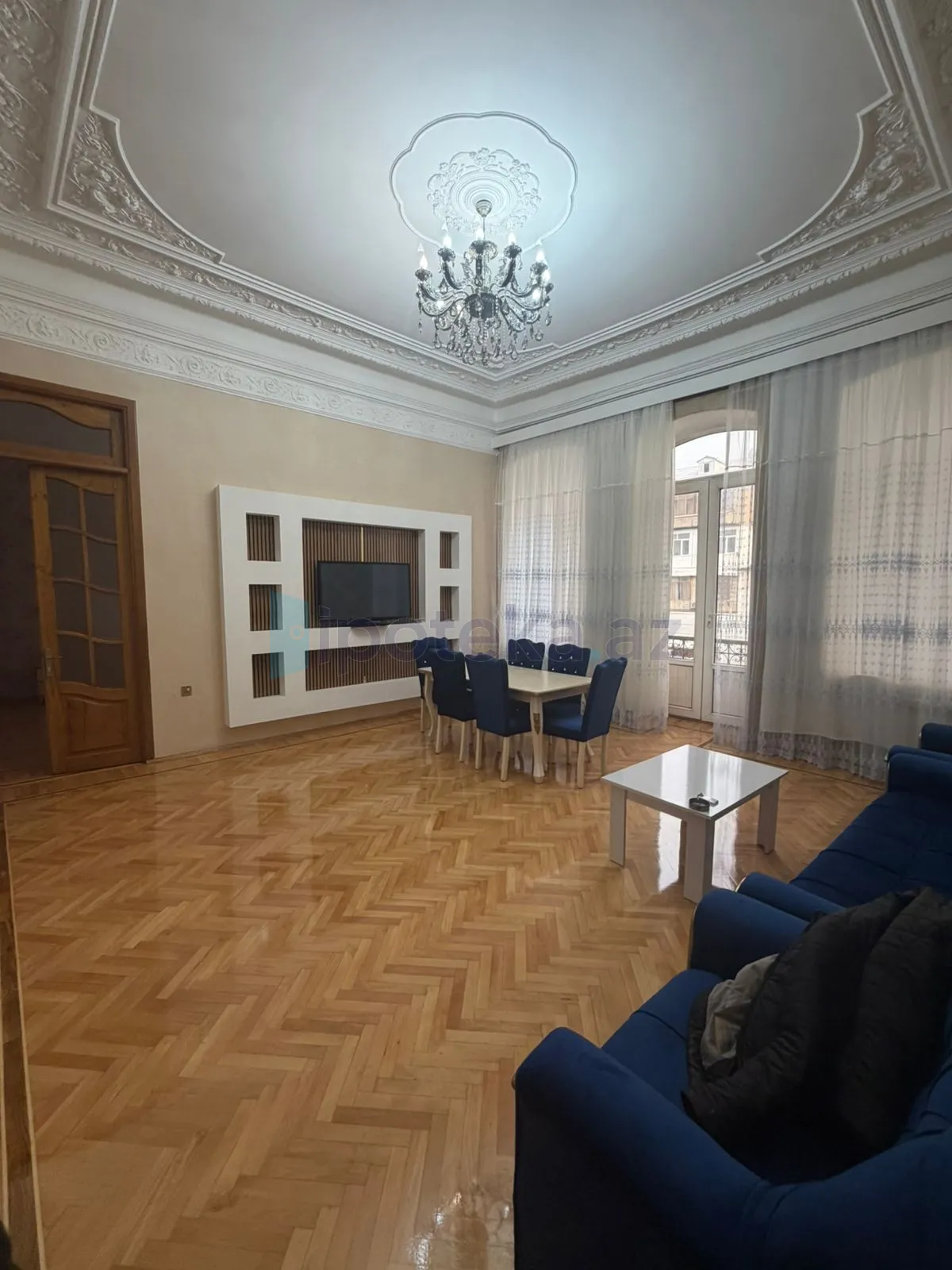 3 Otaq, Köhnə tikili, Səbail r., 150.00 m² — Kamran Bey