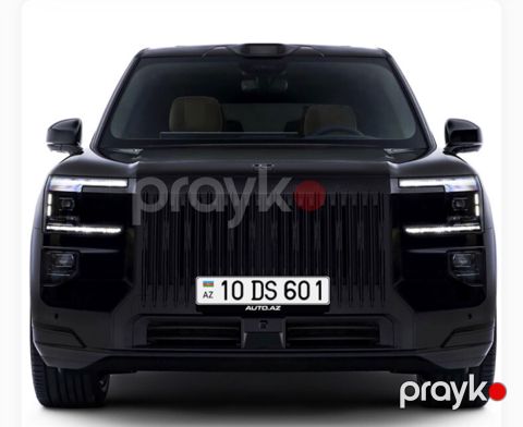 Avtomobil qeydiyyat nişanı - 10-DS-601 — Bakı