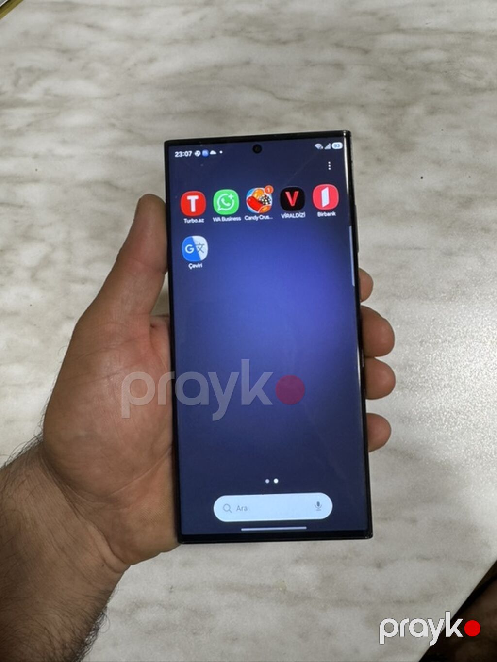 Samsung Galaxy S23 Ultra, 256 GB, rəng - Qara, Barmaq izi — Samsung, Bakı (3)