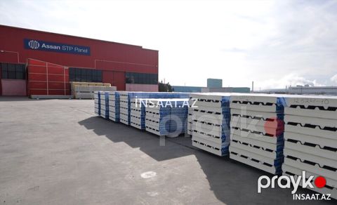 100 mm Pir sendviç panel – yüksək izolyasiya — Bakı