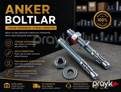 Anker boltlar — Bakı