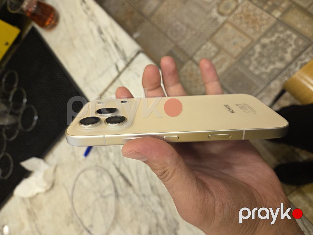 Honor 600 Pro Golden White 256GB/12GB — Smartfonlar, Bakı (5)