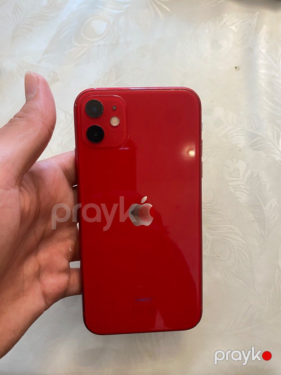 Apple iPhone 11 Red 64GB/4GB — Smartfonlar, Bakı (2)