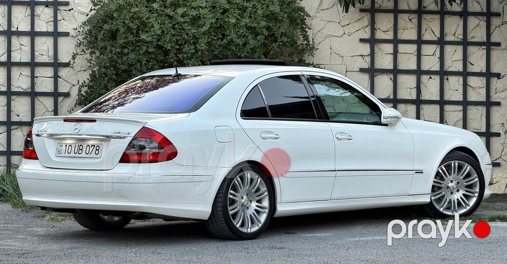Mercedes E 320, 3.2 L, 2002 il, 325 000 km — Avtomobillər, Bakı (11)