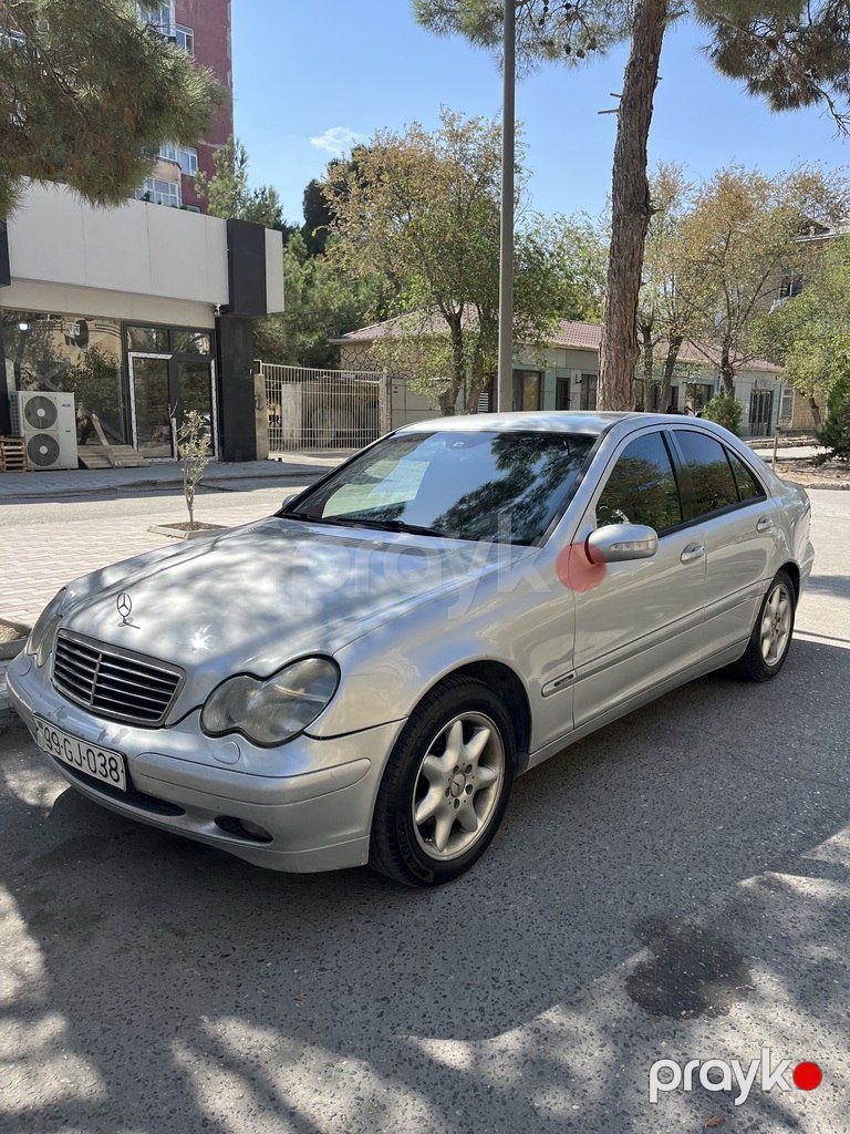 Mercedes C 200, 2.2 L, 2000 il, 510 000 km — Avtomobillər, Bakı (2)