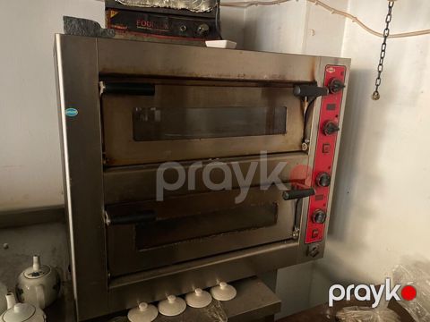 1090₼ pizza sobası 2 gözlü 3 faza 70*70 10-12 pizzalıq Qəbələdədir — Bakı