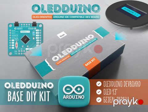 Arduino Ардуино OLEDDuino Base Kit — Bakı