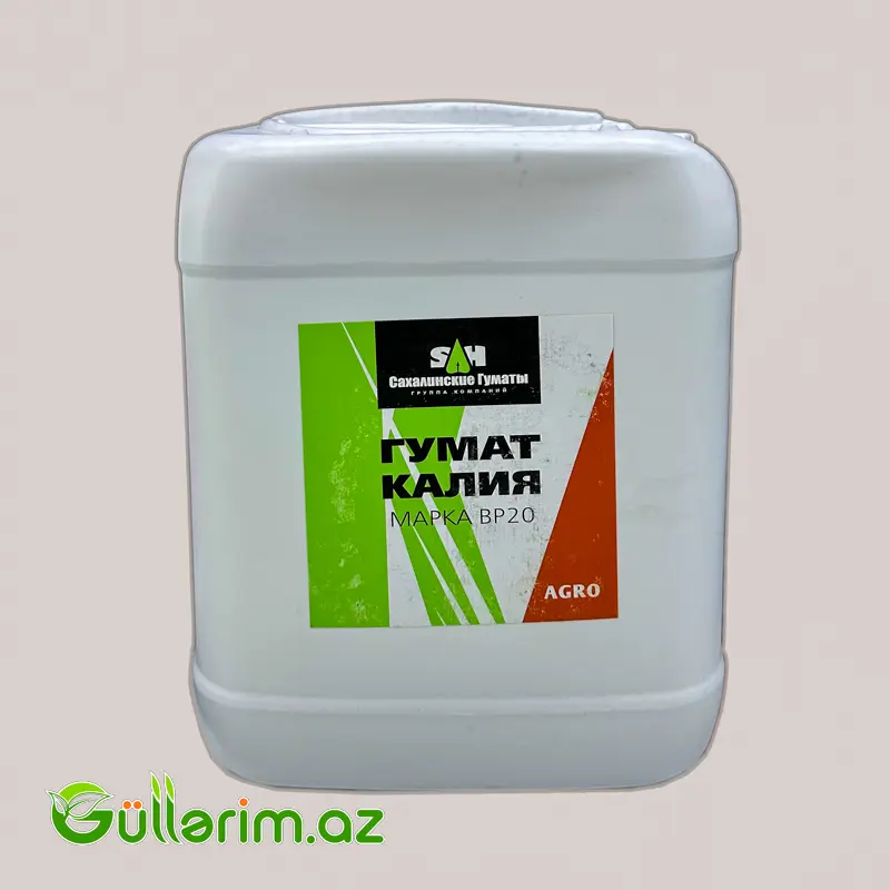 Saxalinski Kalium Humatı BP20 10 lt - 20% konsentrasiyalı (Гумат Калия «Сахалинский») — Bakı