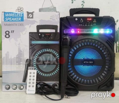 Dinamik "KTX 1301" Keyfiyyətli ve münasib qiymətə karaoke kolonka KTX — Bakı