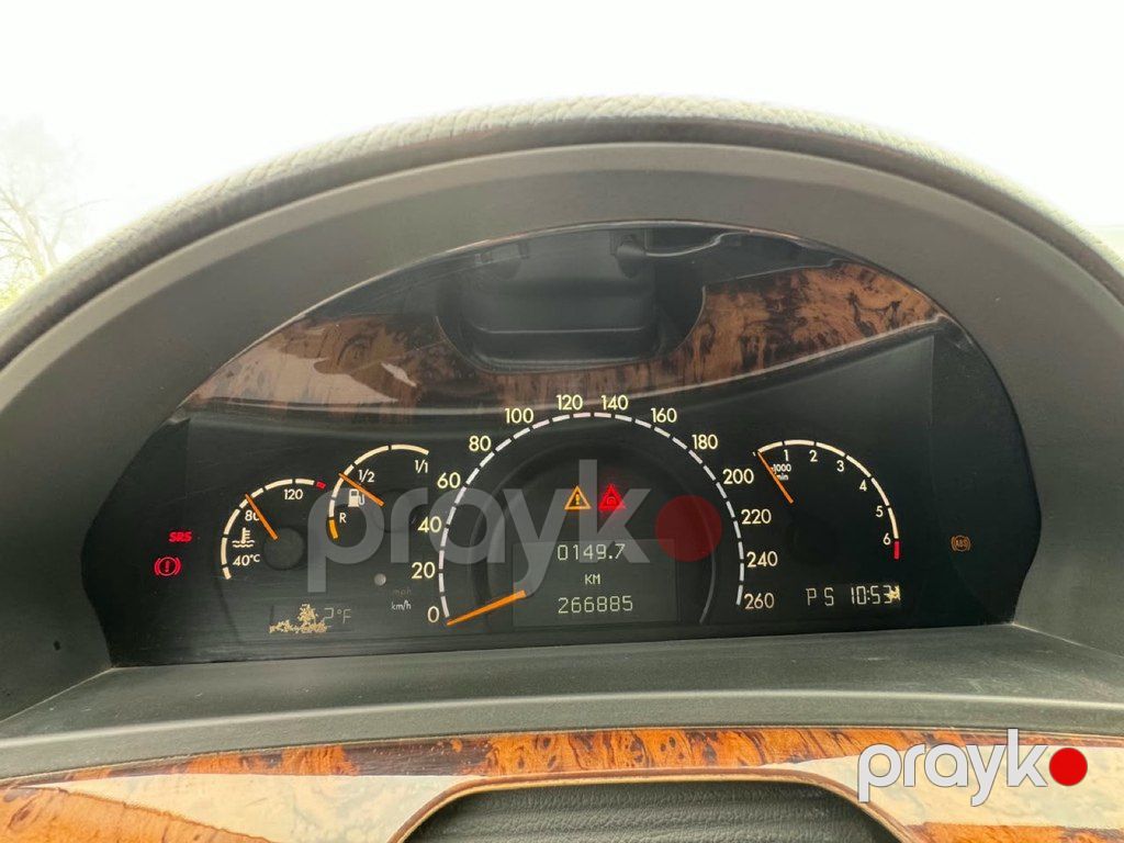 Mercedes S 320, 3.2 L, 2001 il, 300 000 km — Avtomobillər, Qəbələ (11)