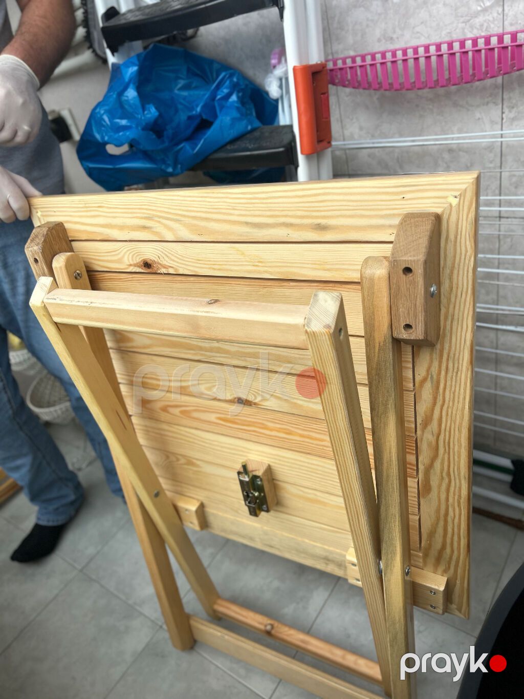 Balkon və həyət evi üçün masa dəsti satılır. İstifadə olunmayıb ölçü — Digər, Bakı (4)