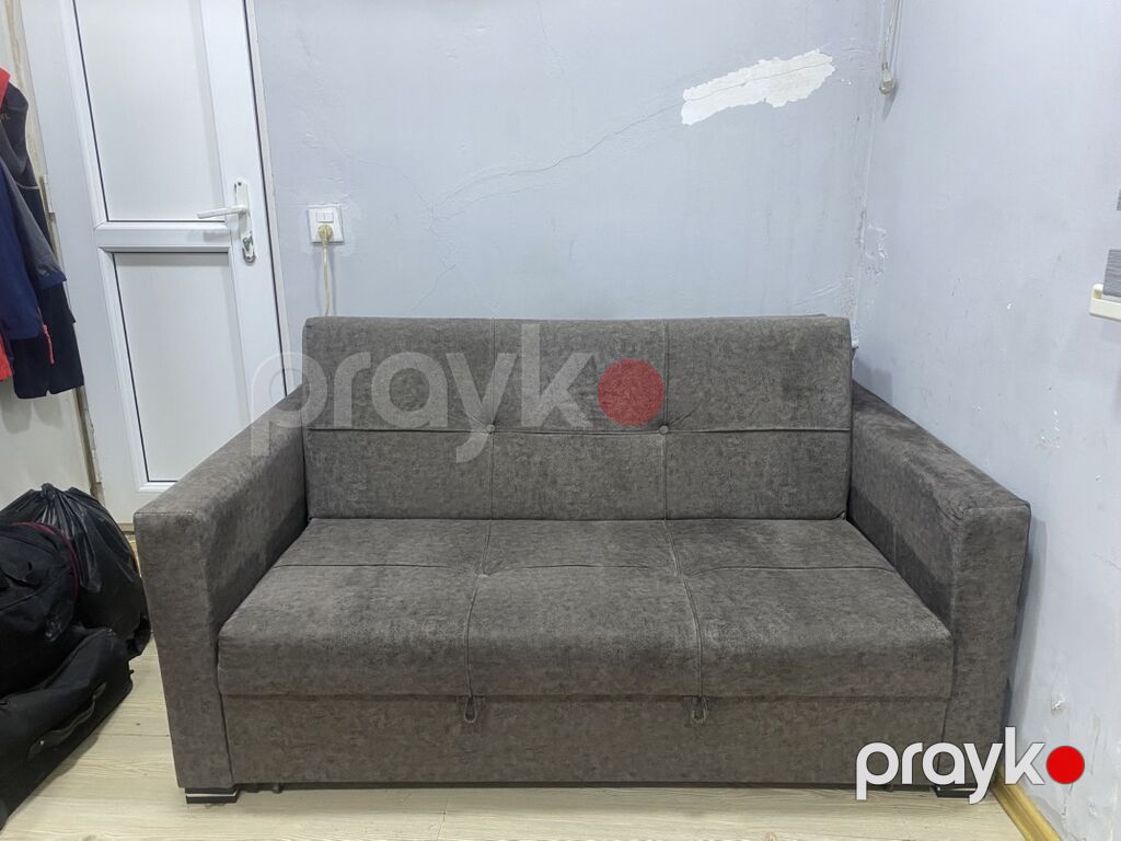 Qonaq otağı üçün çevrilə bilən divan - Rəng: tünd boz - Mexanizm — Divanlər, Bakı