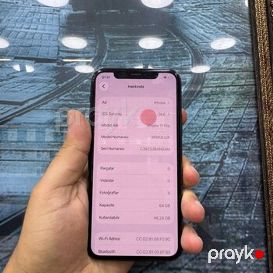 Apple iPhone 11 Pro Space Gray 64GB/4GB — Smartfonlar, Bakı (3)