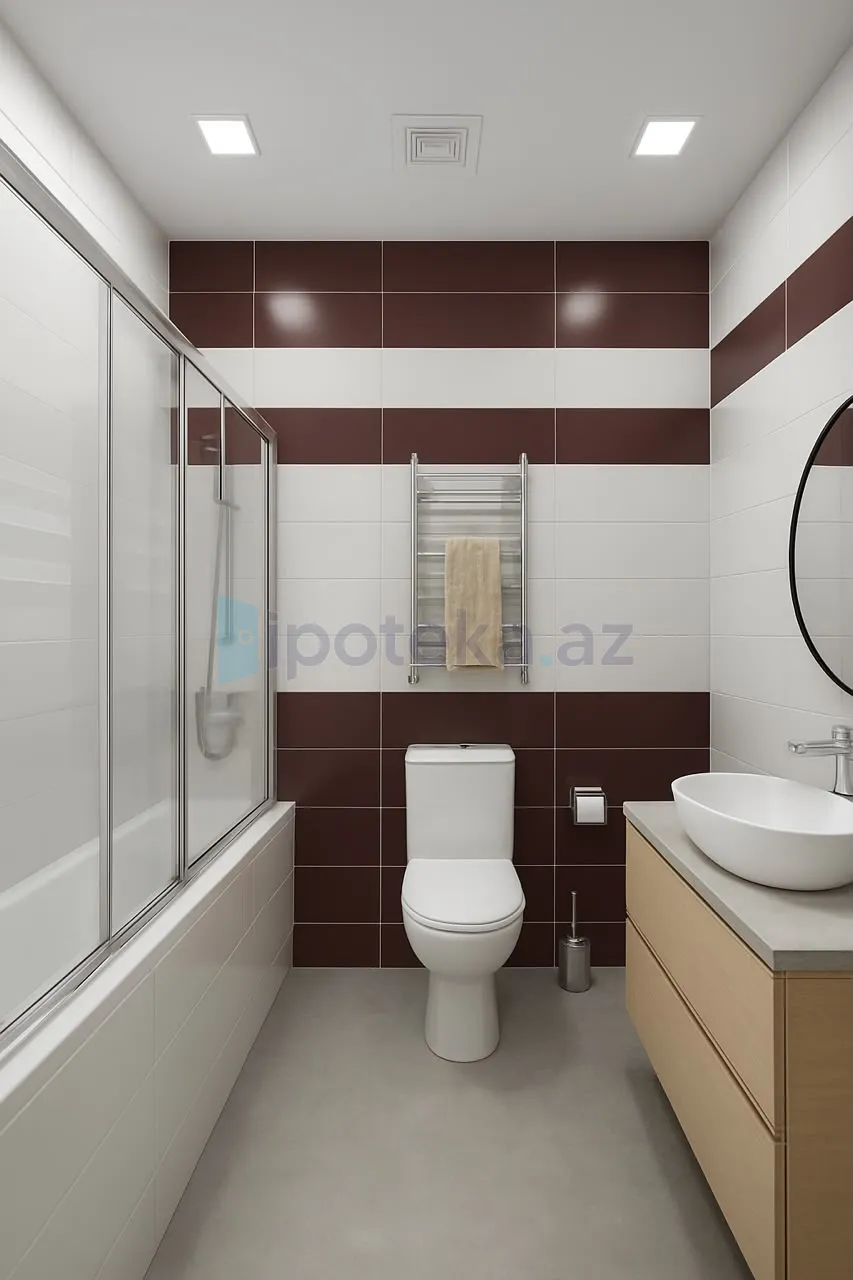 Satılır: 3 Otaq, Yeni tikili, Binəqədi r., 104.00 m² — Mənzil, Bakı (5)