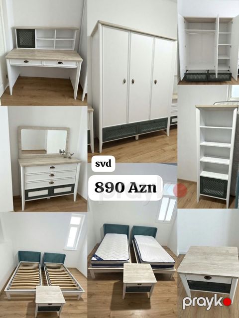 Turkiye istehsali genc yataq desti 890 manat.Catdirilma odenisle.Olcu — Bakı
