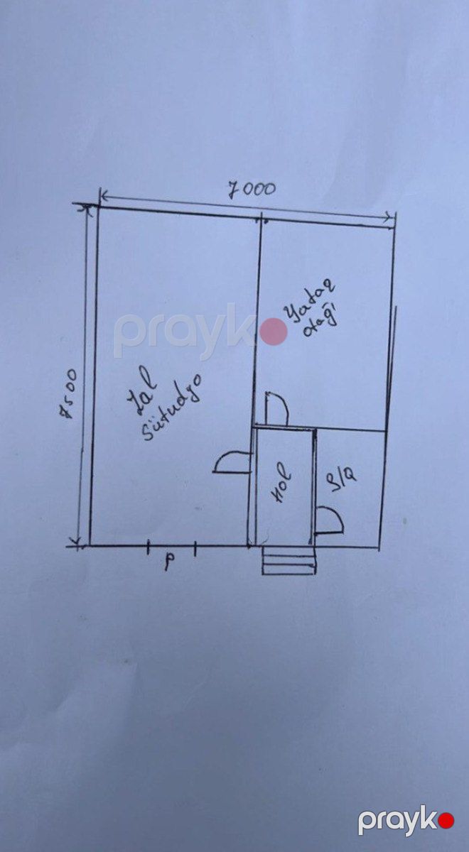 Satılır 2 otaqlı həyət evi/bağ evi 60 m² — Ev, villa, Sumqayıt (4)