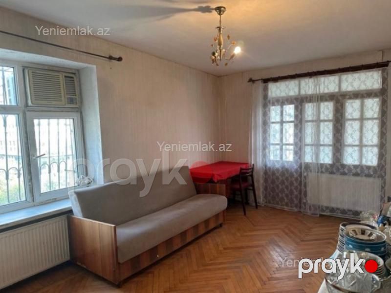 Satılır 2 otaqlı Bina evi menzil (Köhnə tikili), 60 m², Yasamal rayonu — Mənzil, Bakı (7)