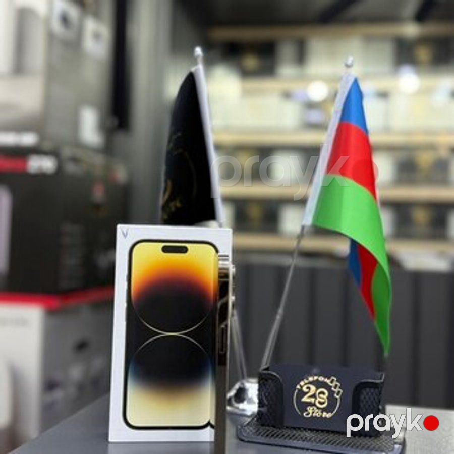 Apple iPhone 14 Pro Gold 256GB/6GB — Smartfonlar, Bakı (2)