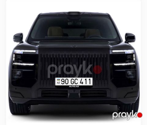 Avtomobil qeydiyyat nişanı - 90-CG-411 — Bakı