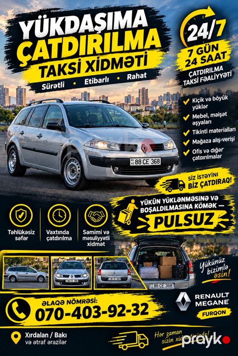 Taksi xidməti — Bakı