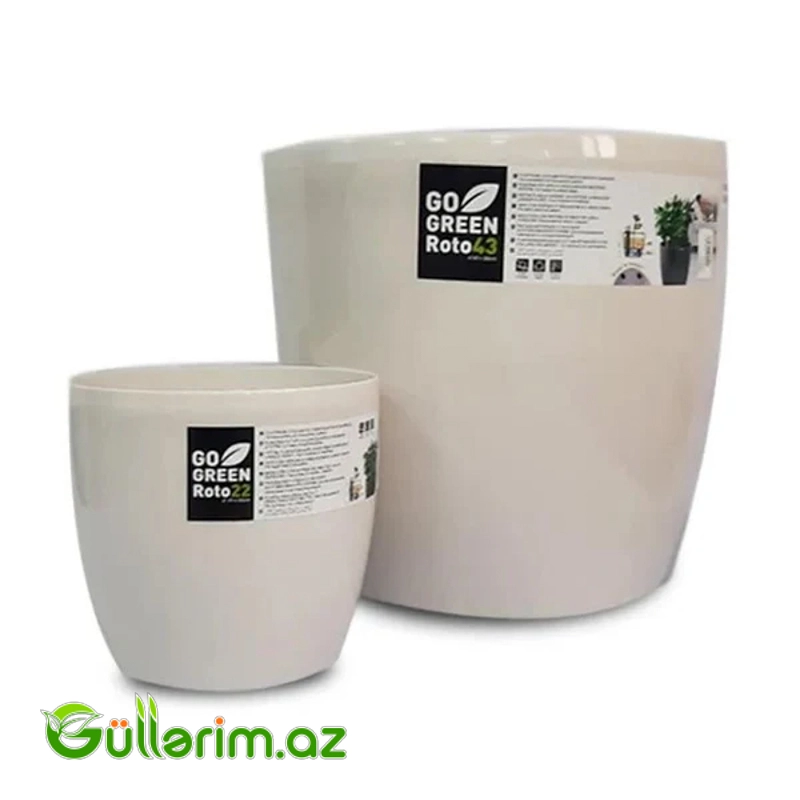 Go Green Roto Premium Dibçək — Bağ dekorasiyası, Bakı (4)