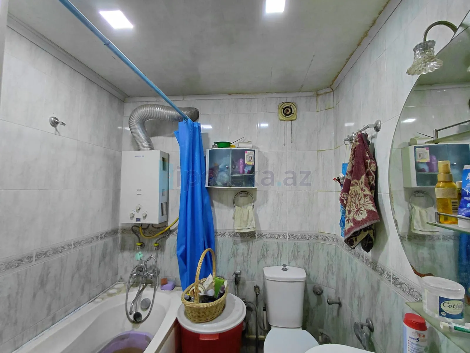 Satılır: 3 Otaq, Köhnə tikili, Nərimanov r., 70.00 m² — Mənzil, Bakı (9)
