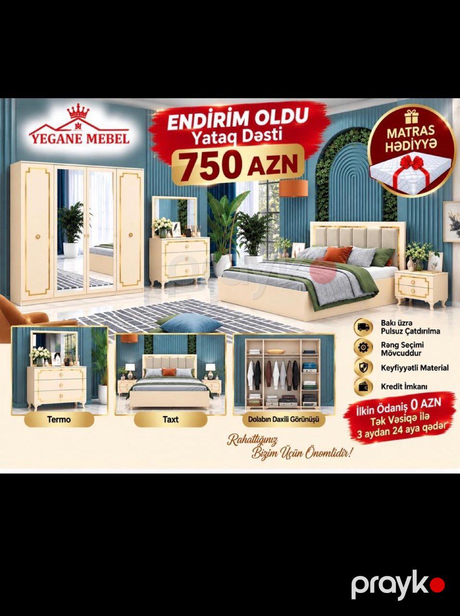 Yataq otağı mebeli — Mebel, Bakı (3)