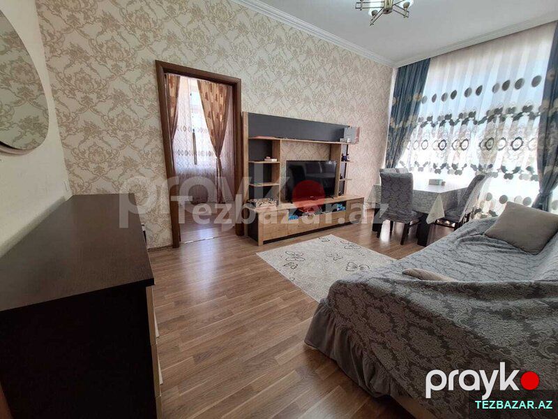 Satılır 2 otaqlı köhnə tikili 55 m², Nizami m — Mənzil, Bakı (2)