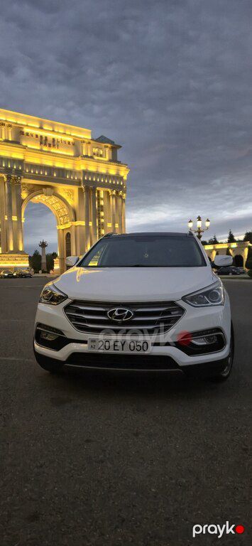 Hyundai Santa Fe, 2.0 L, 2016 il, 215 652 km — Gəncə