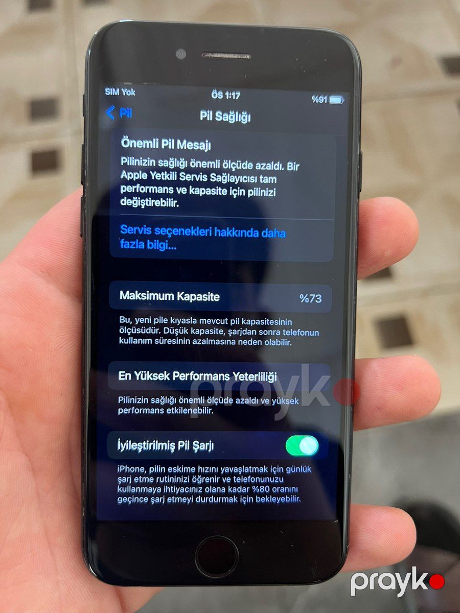 Apple iPhone 7 Black 128GB — Smartfonlar, Lənkəran (3)