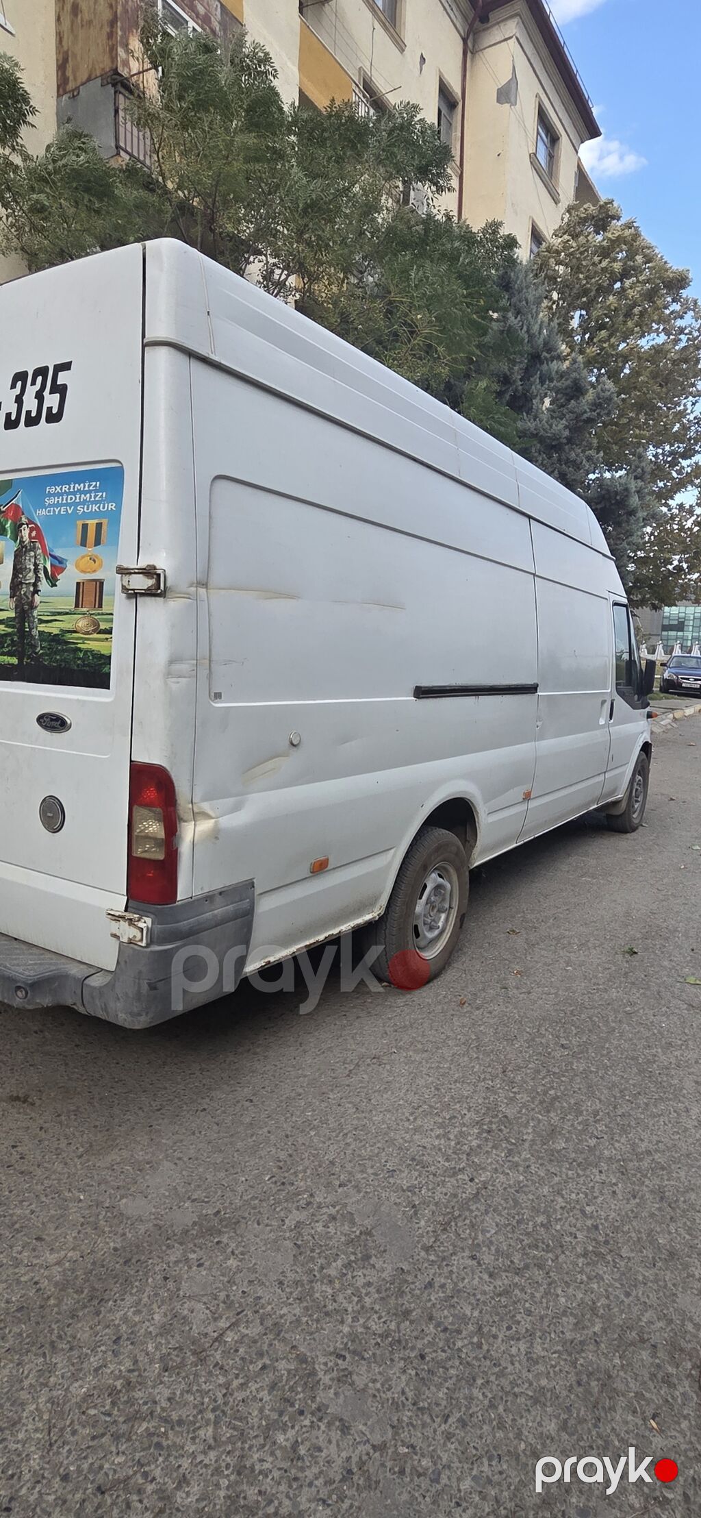 Ford Transit: 2.5 l 2007 il 220 km Van body type — Avtomobillər, Yevlax (6)