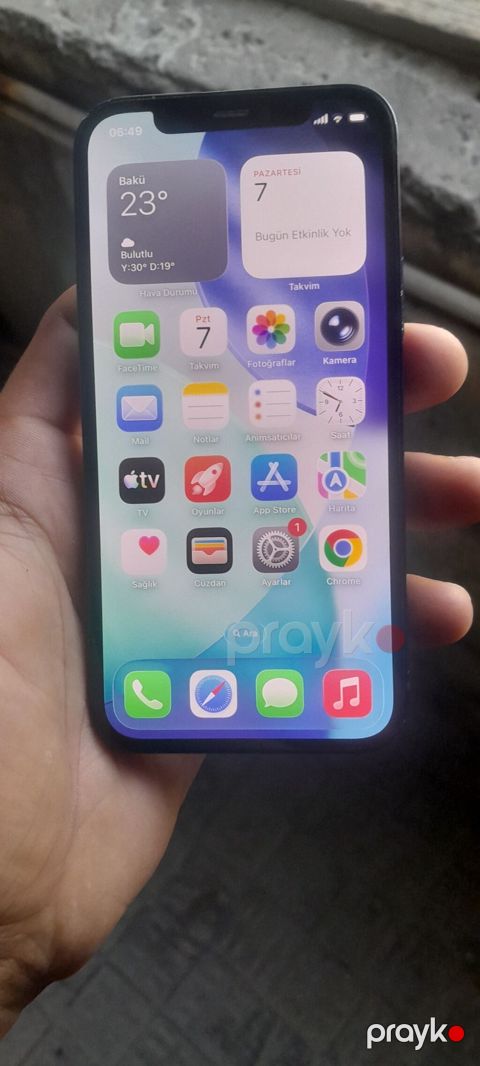 IPhone 12, 64 GB, Qara, Simsiz şarj — Gəncə