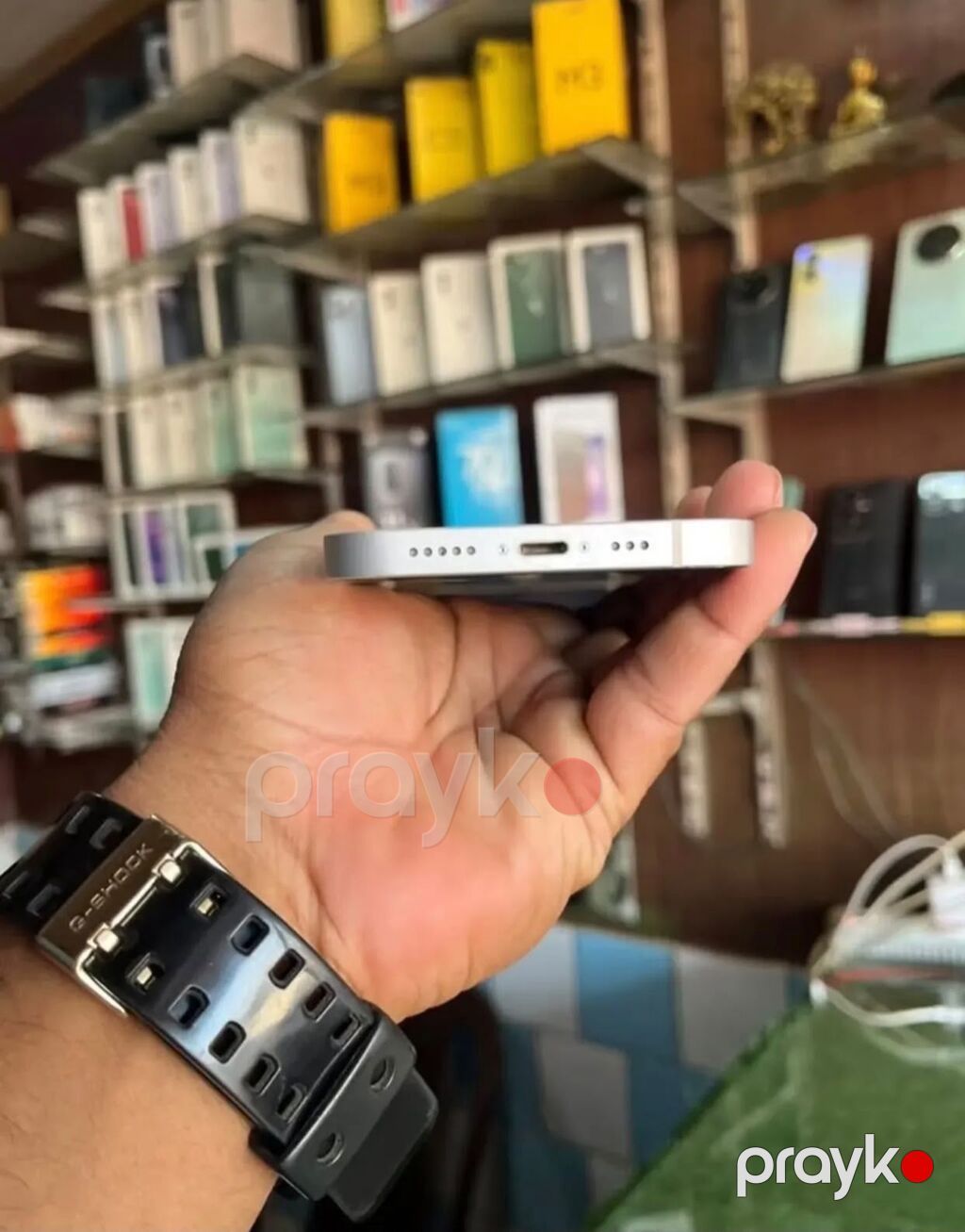 IPhone 13, 128 GB, Ağ, Zəmanət, Simsiz şarj, Face ID — Apple iPhone, Digah (5)