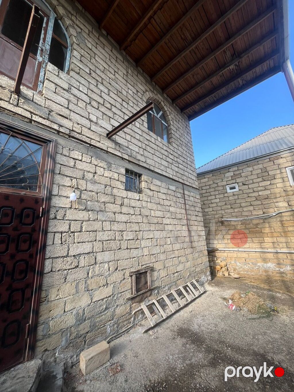 2 mərtəbəli daş tikili həyət evi - Tikinti materialı: qalın çay/şəhər — Ev, villa, Mehdiabad (6)
