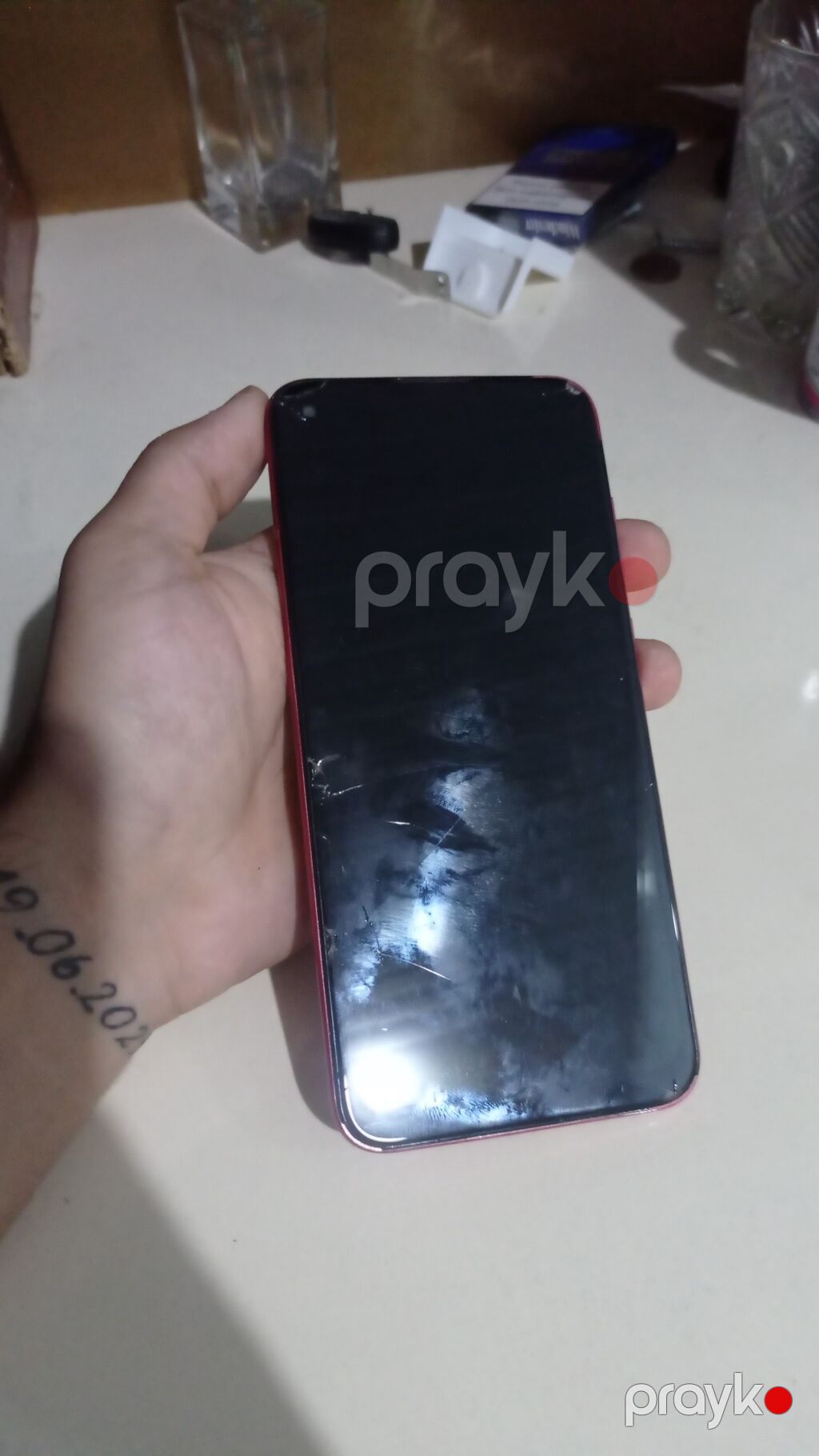 Samsung Galaxy A11, 32 GB, rəng - Qırmızı, Barmaq izi — Samsung, Bakı (2)