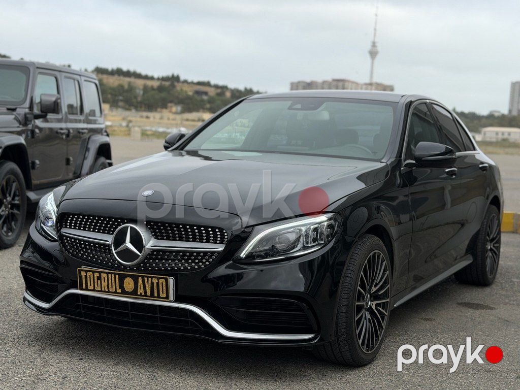 Mercedes C 300 4MATIC, 2.0 L, 2016 il, 205 000 km — Avtomobillər, Bakı (5)