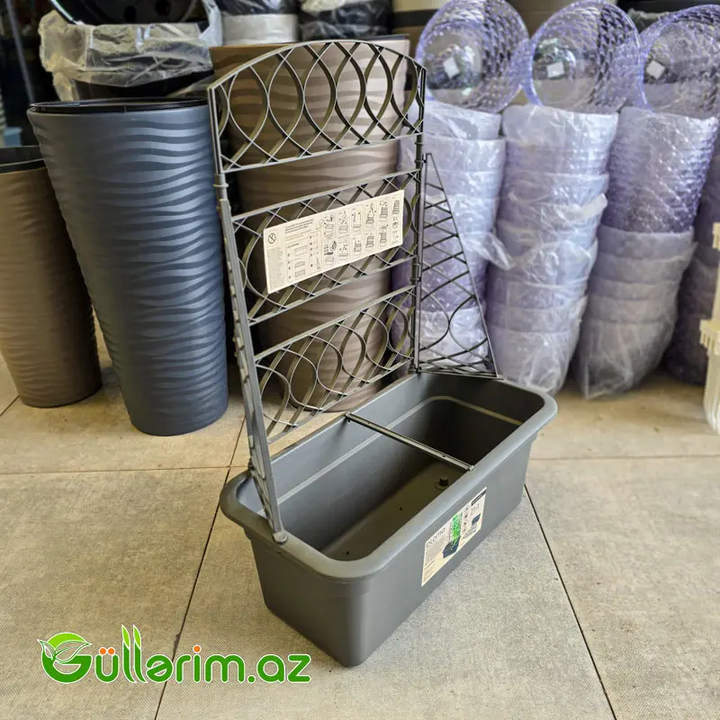 Plastik Asma Dibçək - 031 — Bağ dekorasiyası, Bakı (2)