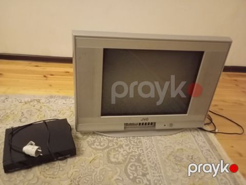 JVC kineskop televizor + rəqəmsal TV qutusu (tuner) - Marka/model — Gəncə