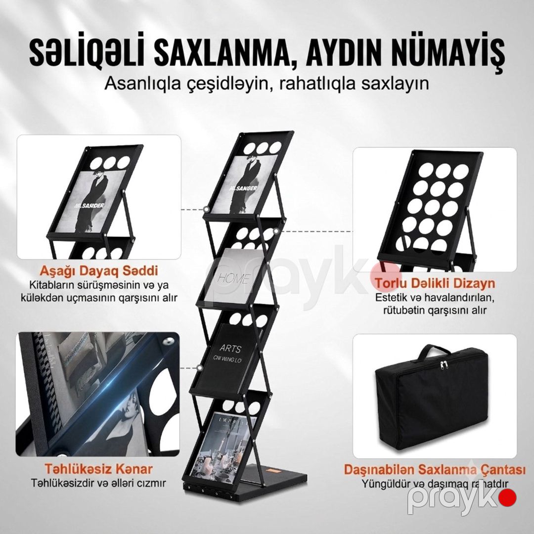 Ziqzaq kataloq stendi — Reklama, IT, marketing, Bakı (2)
