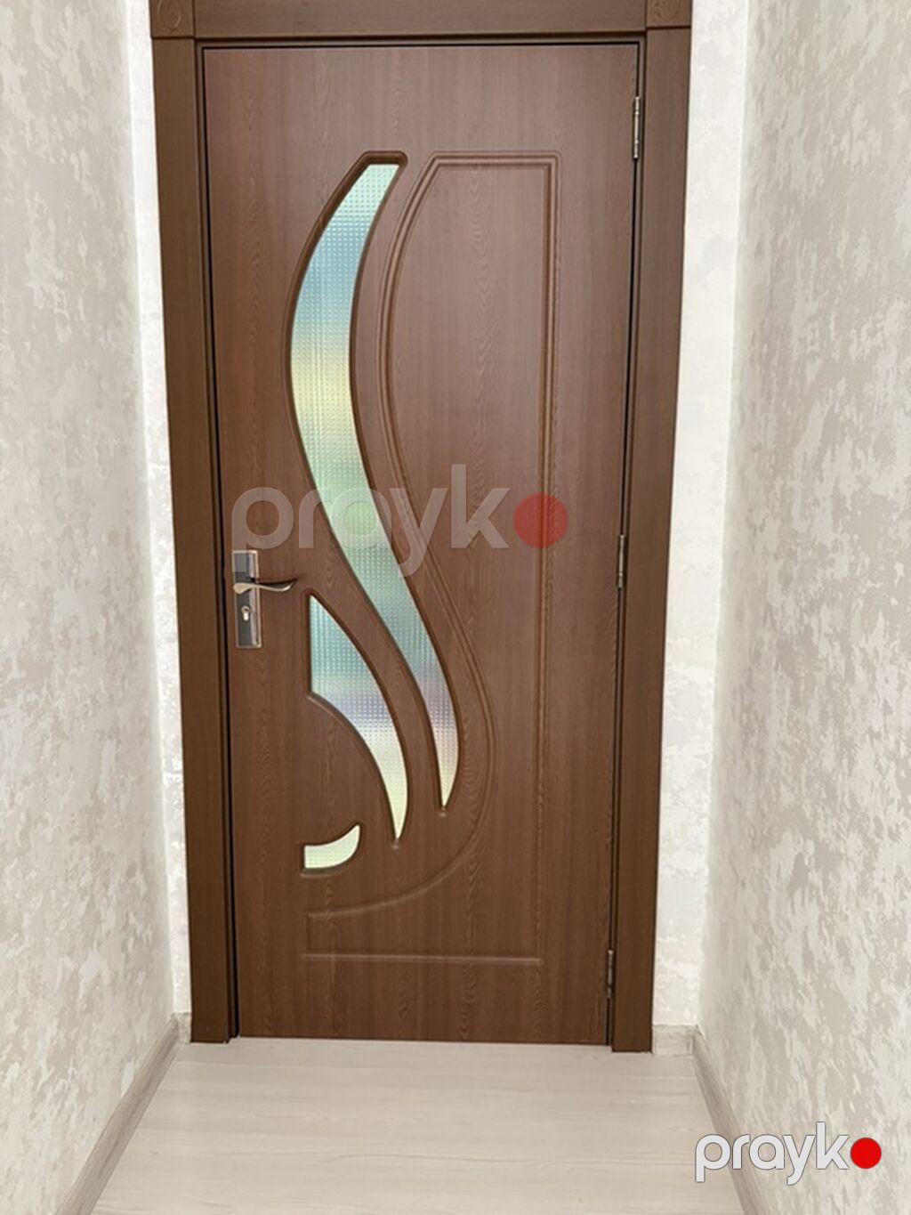 3 ədəddir Mebelli daxili qapı – dekorativ şüşəli model - Material — Pəncərələr, qapılar, balkonlar, Digah (2)