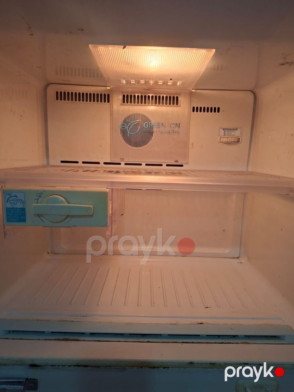 İşlənmiş 2 qapılı LG Soyuducu Satılır, rəng - Gümüşü, Təkərli — Soyuducular, Bakı (7)
