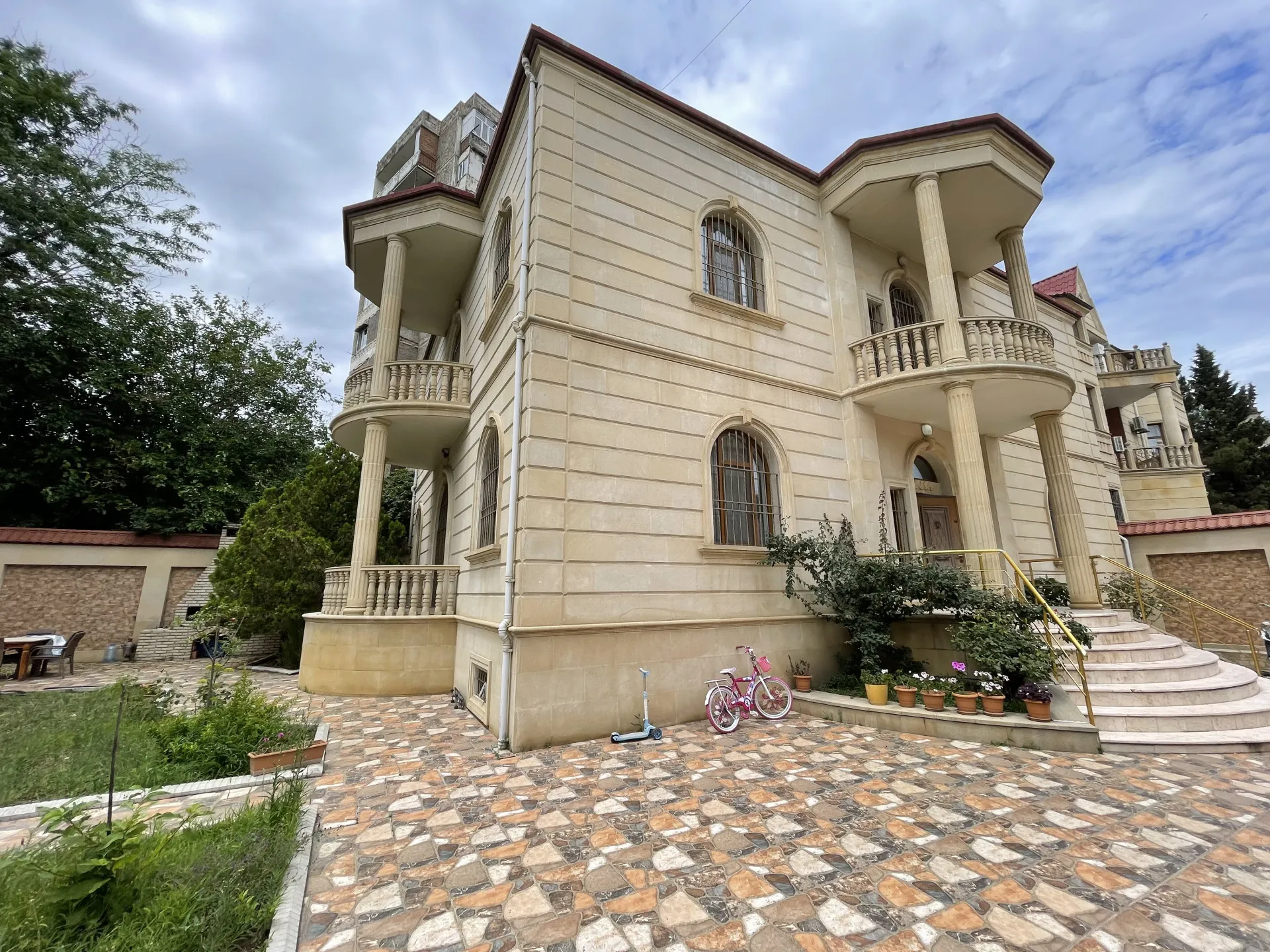 Nəsimi m.st, 7 otaqlı Villa satılır - 600 m², 3 mərtəbə, 9 sot — Ev, villa, Bakı (6)