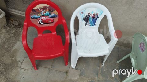 Uşaq plastik kresloları - Material: yüngül və davamlı plastik — Digah