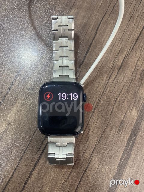 Apple Watch Series 7 Steel Cellular Graphite 45mm — Bakı