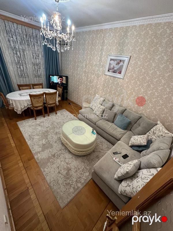 Satılır 3 otaqlı Bina evi menzil (Köhnə tikili), 71 m², Nəsimi rayonu — Mənzil, Bakı (8)